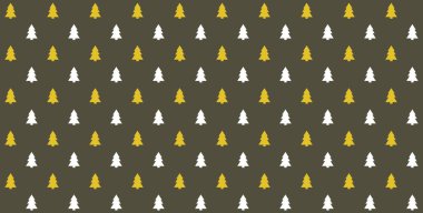 Kahverengi beyaz turuncu sorunsuz Noel zemin