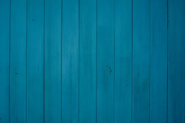Tyrkysová dřevěná prkna pozadí — Stock fotografie
