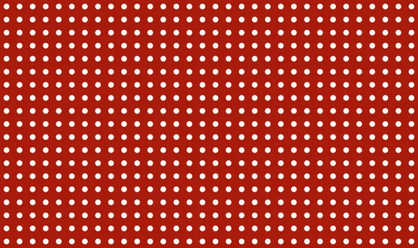 Pontos brancos no fundo vermelho — Fotografia de Stock