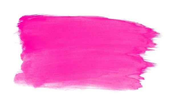 Pennello verniciato rosa — Foto Stock