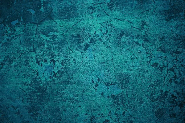지저분한 블루 청록색 배경 — 스톡 사진