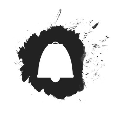 Siyah Splash düğmesi: Bell