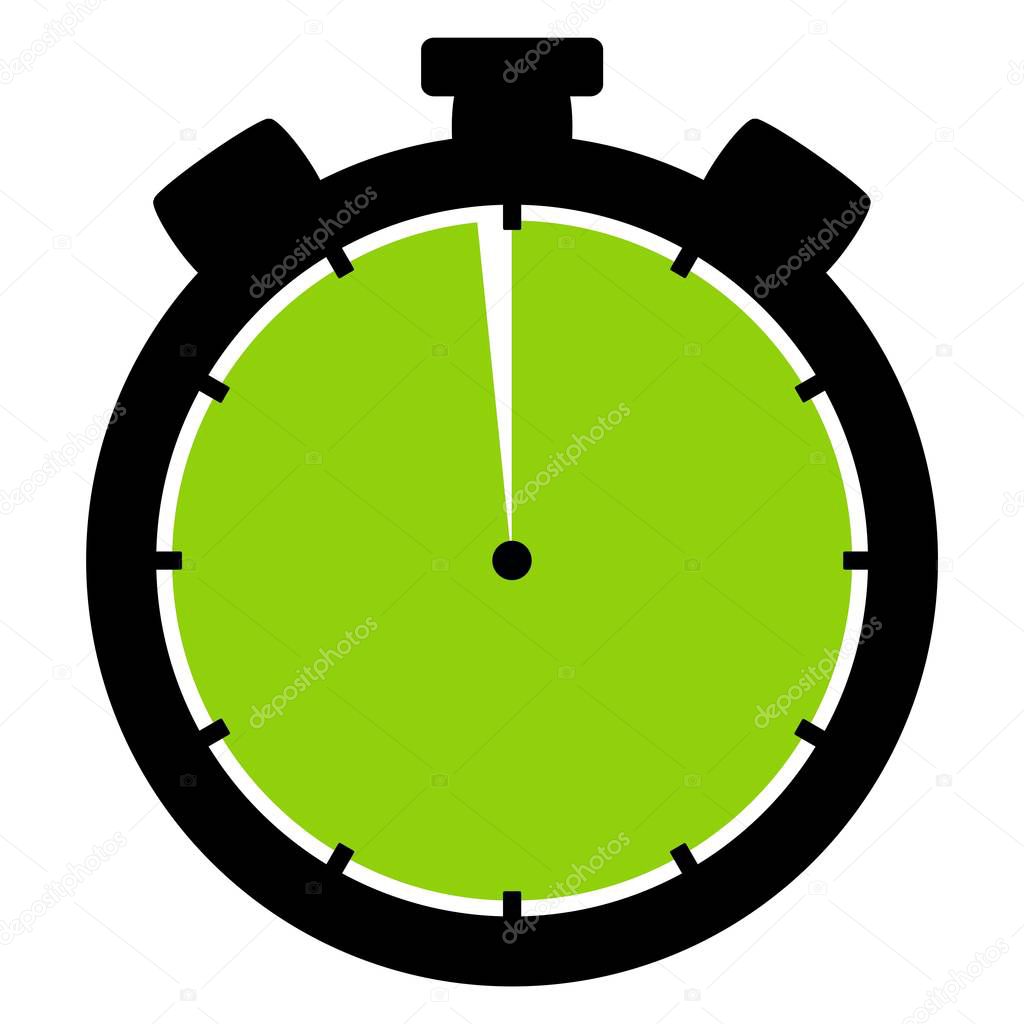 Stopwatch Icon: 59 Minutes or 59 Seconds