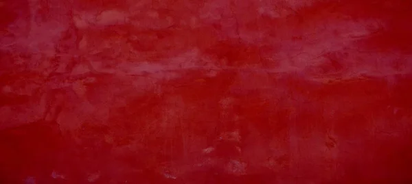 Amplio muro de hormigón rojo redondo — Foto de Stock