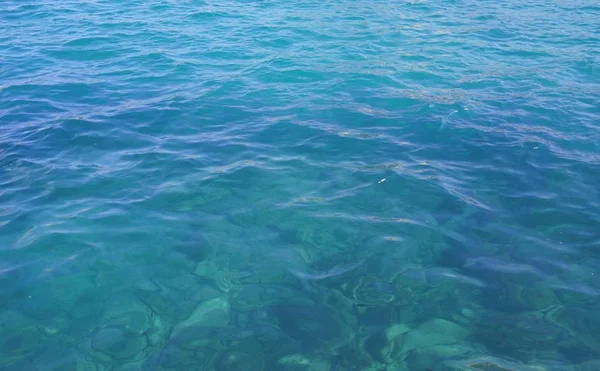 Fundo de água azul — Fotografia de Stock