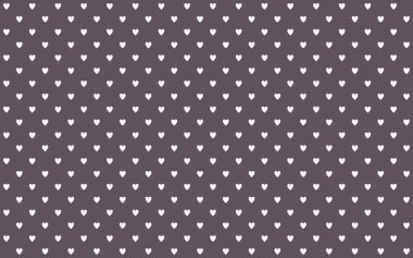 Kahverengi zemin üzerine beyaz Kalpler