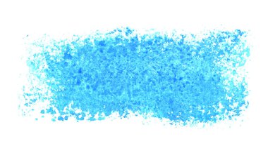 Mavi suluboya şerit geniş el çekilmiş