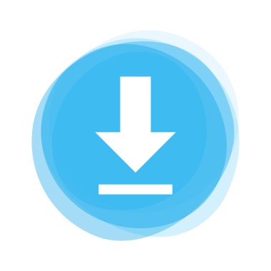 Işık mavi düğme: ok Download