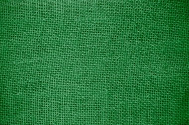 Yeşil doğal çuval bezi doku