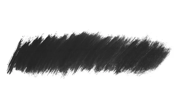 Black painted pencil stripes — Stock Photo, Image