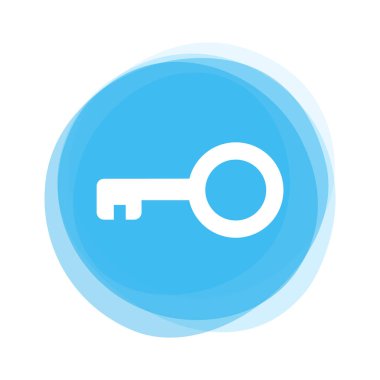 Işık mavi düğme: anahtar