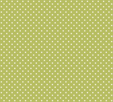 Yeşil zemin üzerine beyaz noktalar