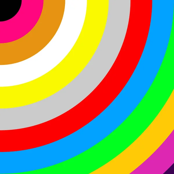 Kreis Hintergrund mit vielen Farben — Stockfoto