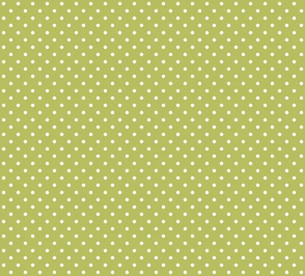 Białe kropki na zielonym tle — Zdjęcie stockowe