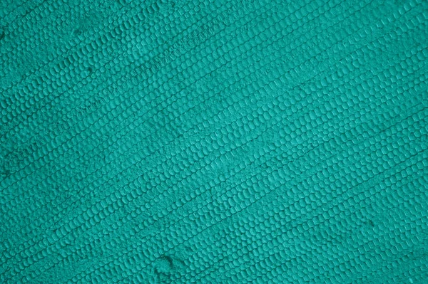 Texture di cotone grezzo blu verde — Foto Stock