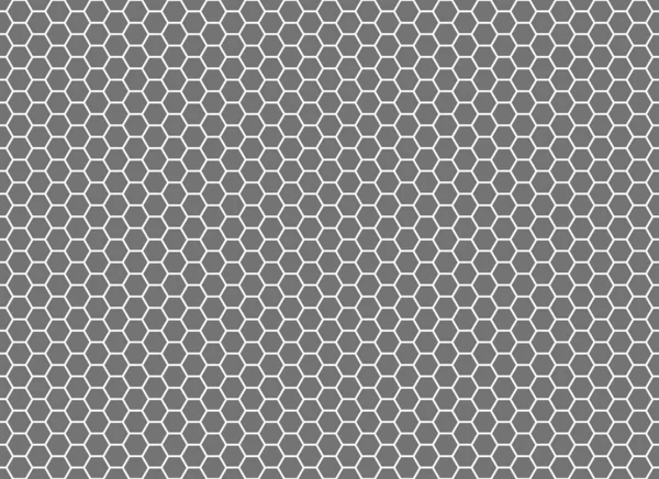 Honeycomb textura šedá a bílá — Stock fotografie