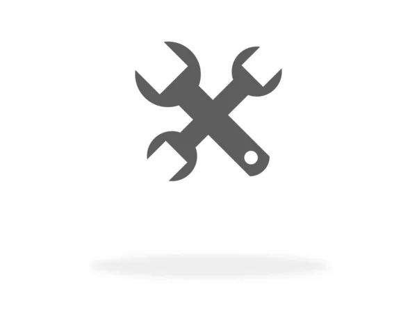 Symol pokazujący ikonę naprawy lub konserwacji — Zdjęcie stockowe