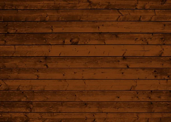 Texture of old wooden brown planks — Stock Photo, Image