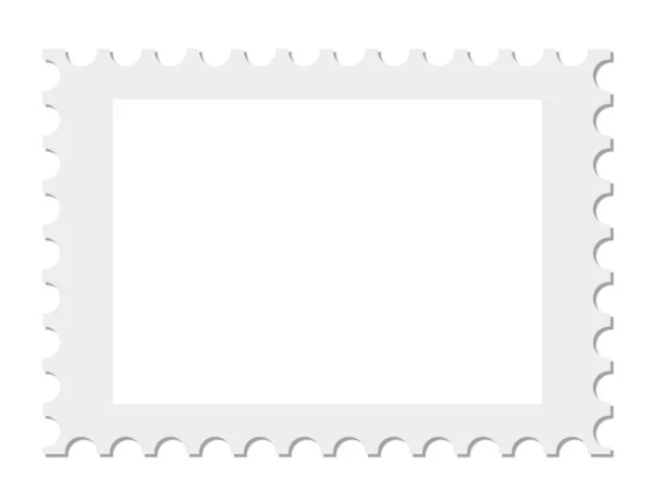 Πρότυπο για πλαίσιο γραμματοσήμων ή εικόνων — Φωτογραφία Αρχείου