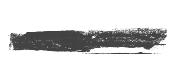 Графіті або смуга пензля - рука, пофарбована в чорний колір — стокове фото