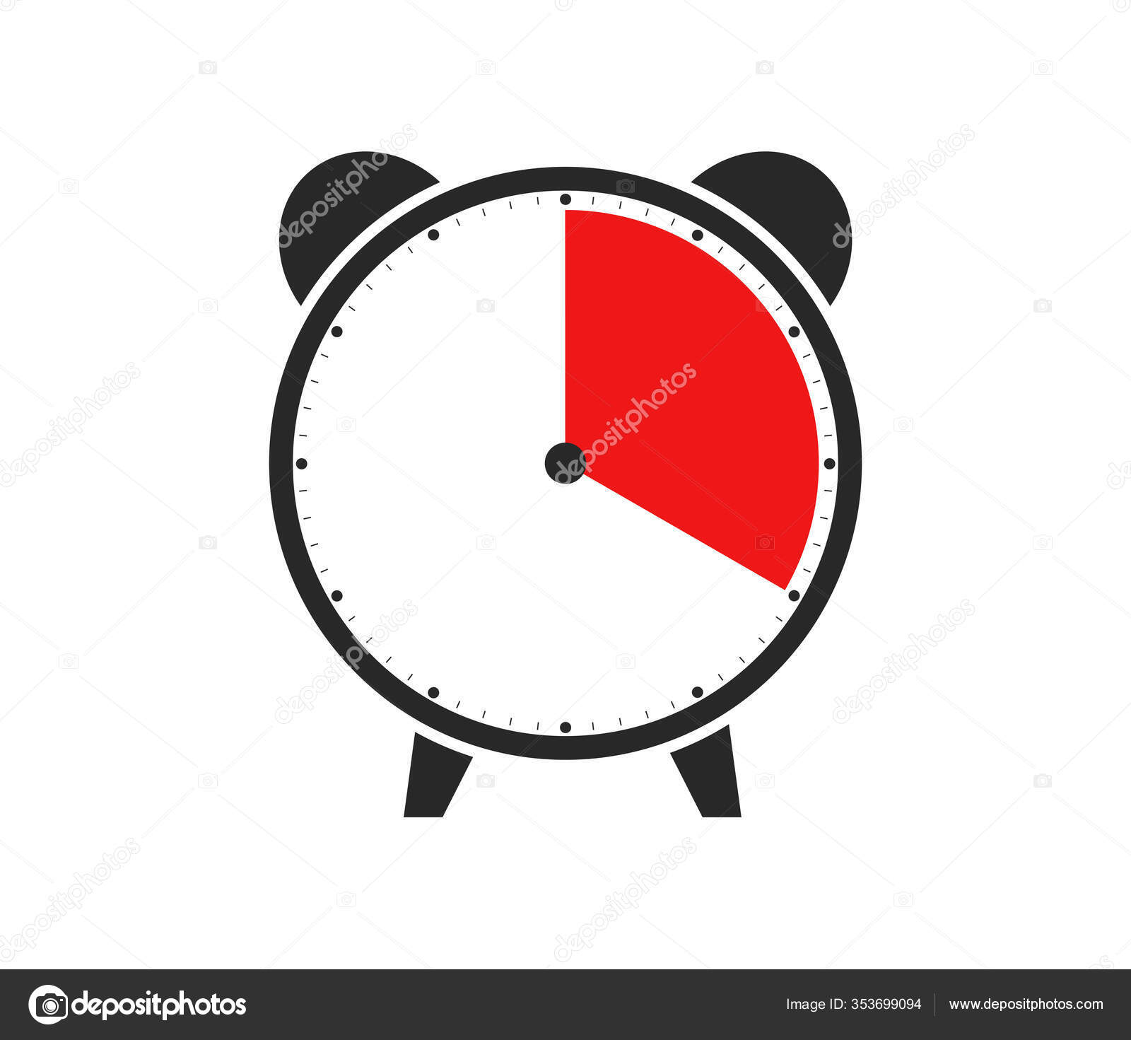 wallpapers Clock With Minutes Showing depositphotos