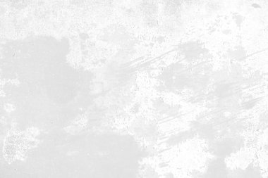 Boş beyaz ve açık gri grunge doku arkaplanı çiziklerle