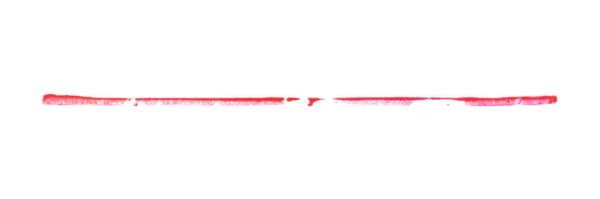 Ескіз Брудно Червоної Смуги Акварелі Білому Тлі — стокове фото