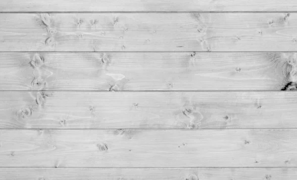 Horizontal Wooden Planks Light Grey White Color Rustic Natural Background — Stock Photo, Image