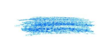 Mavi pastel boyayla çizilmiş el çizimleri.