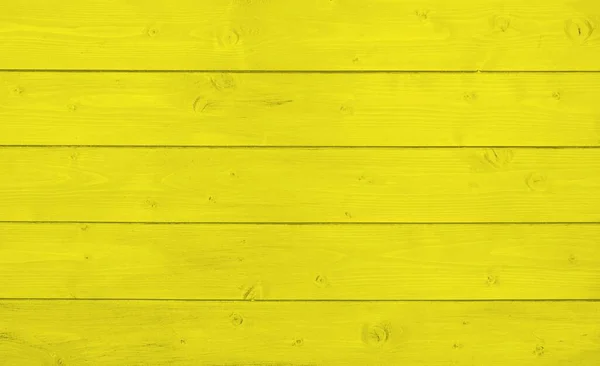 Gele Achtergrond Met Horizontale Houten Planken Rustieke Textuur Met Kopieerruimte — Stockfoto