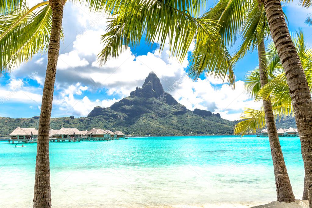 Bora Bora Island, French Polynesia.