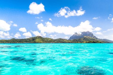 Bora bora Adası, Fransız Polinezyası.