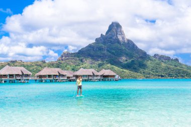 Bora bora Adası, Fransız Polinezyası.