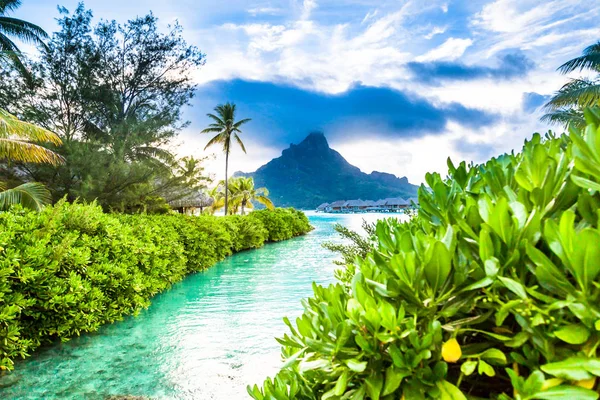 Isla Bora Bora Polinesia Francesa — Foto de Stock