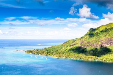 Moorea Adası Fransızca Polinezyası.