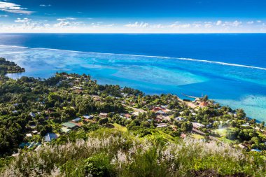 Moorea Adası Fransızca Polinezyası.