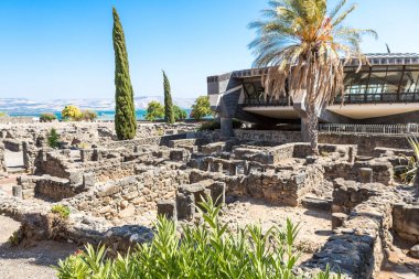 Capernaum, İsa Galilee İsrail, Galilee şehir.