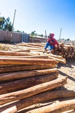Mekelle, Etiyopya, 11/27/2017, Yerel TH şehrin sakinleri