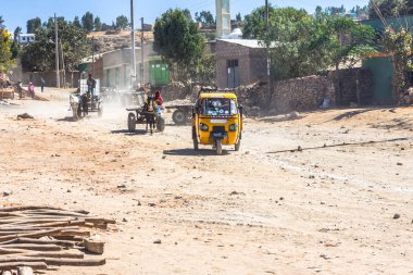Mekelle, Etiyopya, 11/27/2017, Yerel TH şehrin sakinleri