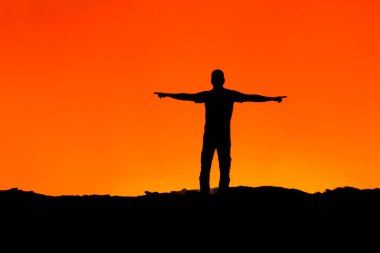 Haldeki volkan Danakil depresyon Etiyopya