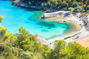 Island Brac Hırvatistan, Europe. Güzel bir yer.