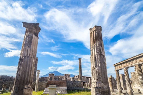 Ancient ruins of Pompeii, Italy — Stock Photo, Image