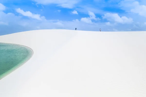 Lencois Maranhenses, Parque Nacional, Maranhao, Brasil —  Fotos de Stock