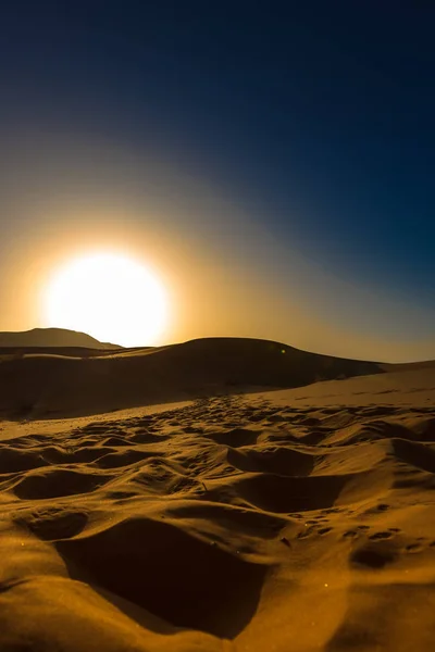 Merzouga Sahara Desert Morocco — Stock Photo, Image