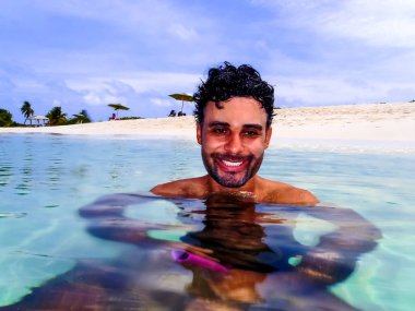 Los Roques, Venezuela harika adalar. Cennet Adaları.