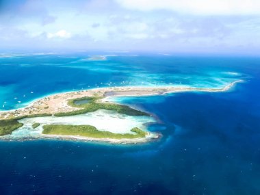 Los Roques, Venezuela harika adalar. Cennet Adaları.