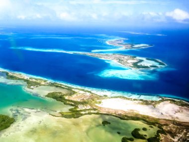 Los Roques, Venezuela harika adalar. Cennet Adaları.