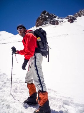 Arjantin, Mendoza 'daki Parque Nacional Aconcagua