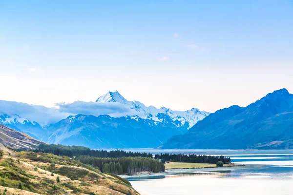 Aoraki Mount Cook National Park Nova Zelândia Oceania — Fotografia de Stock