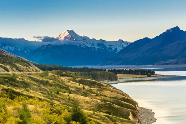 Aoraki Mount Cook National Park Nova Zelândia Oceania — Fotografia de Stock